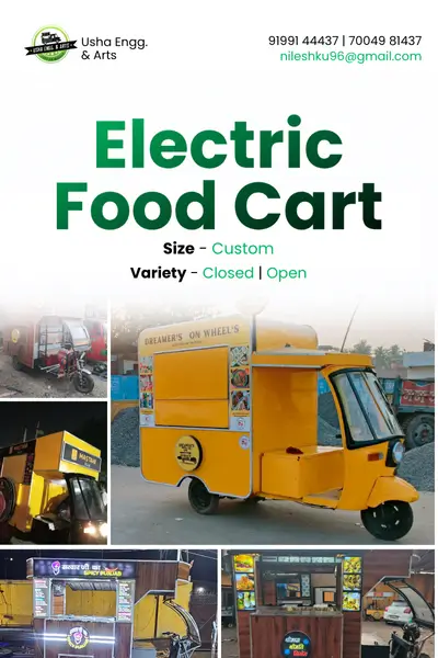 Usha Carts Electric Food Cart Brochure