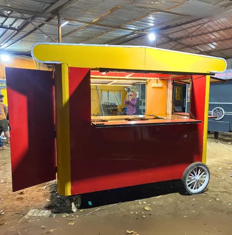White House Kitchen Push Food Cart 3