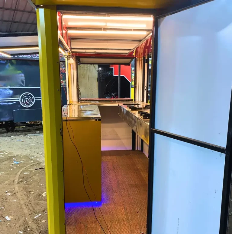 White House Kitchen Push Food Cart