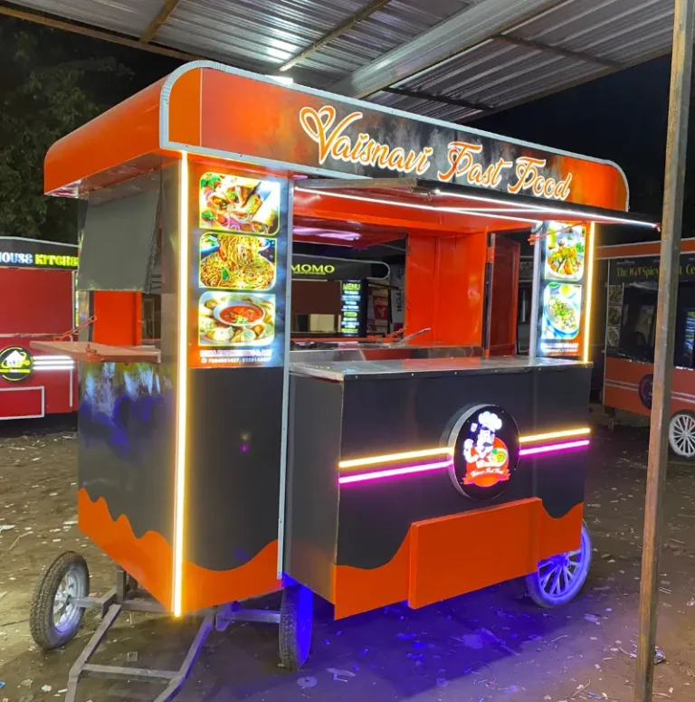 vaisanavi fast food towing cart 1
