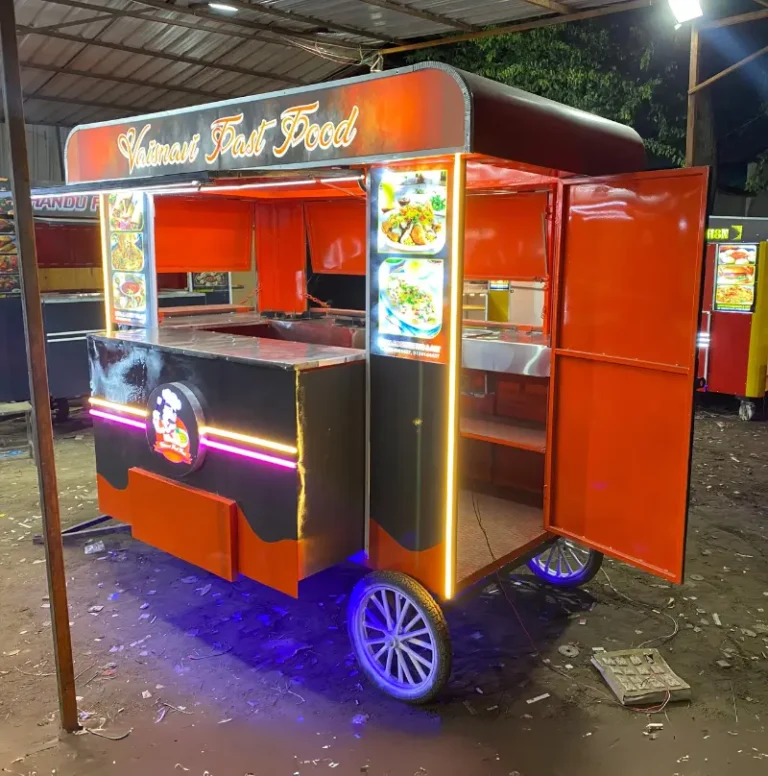 vaisanavi fast food towing cart