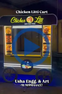 Chicken Litti Food Cart