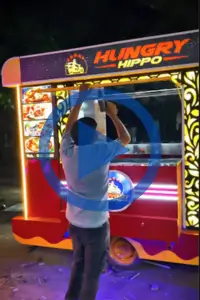 hungry hippo red & yellow