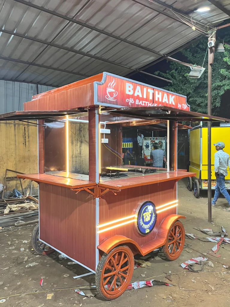 Baithak Push Food Cart