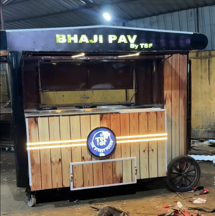 Bhaji Pav Push Cart 1
