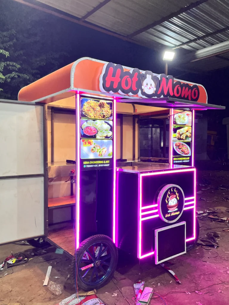 Hot Momo Push Cart 1