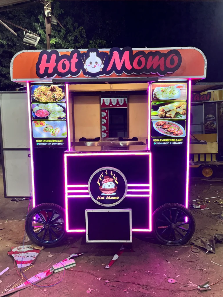Hot Momo Push Cart