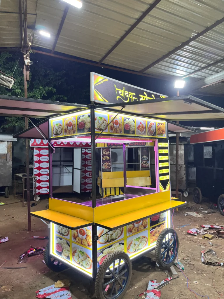 Yadav Momo Push Cart 1