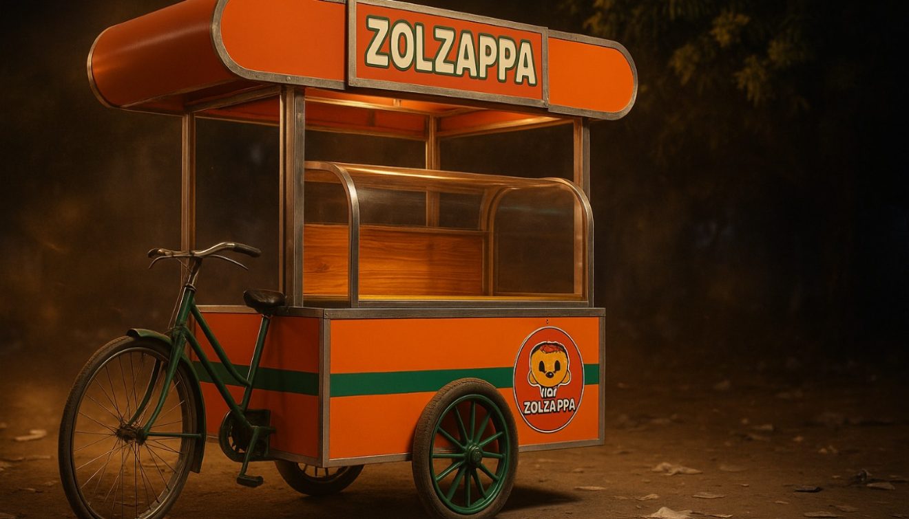 Zolzappa Food Cycle Cart
